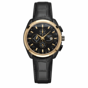 Black Belt With Gold Outer With Black Dial