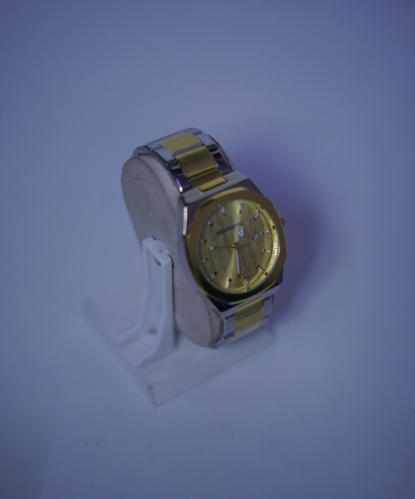 Silver With Gold Chain With Gold Dial - Image 5