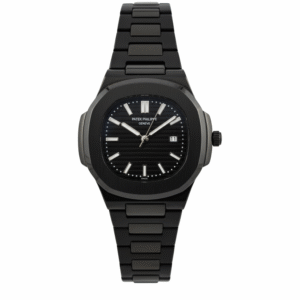 Black Chain With Black Dial