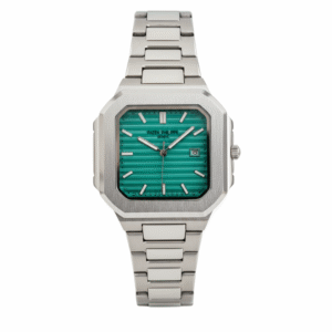 Silver Chain With Tiffany  Dial