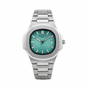 Silver Chain With Tiffany Dial