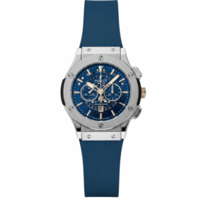 Blue Belt With Silver Outer With Blue Dial