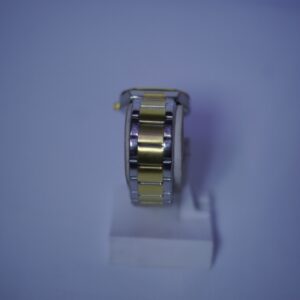 Silver With Gold Chain With Gold Dial